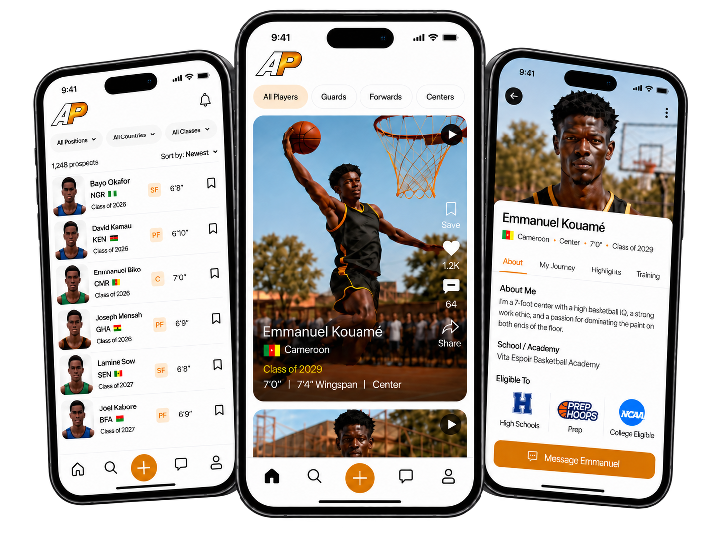 Discover in the African Prospects app